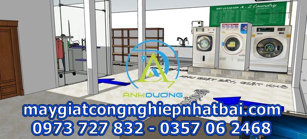Máy giặt công nghiệp tại Quảng Ninh Quảng Bình